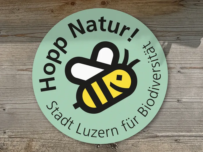 Signet Hopp Natur!